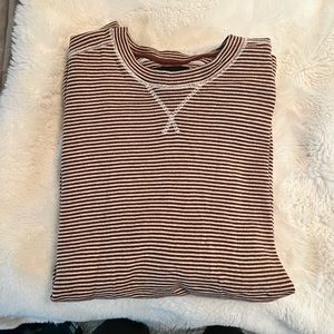 Bonobos long sleeve striped thermal